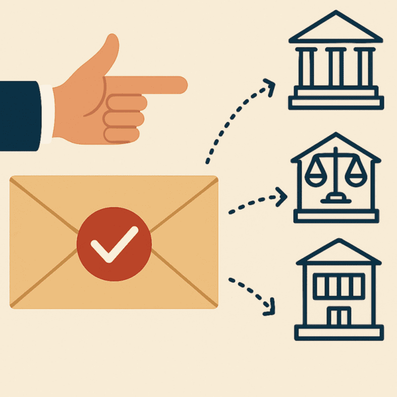 Гарантия правильного адресата.